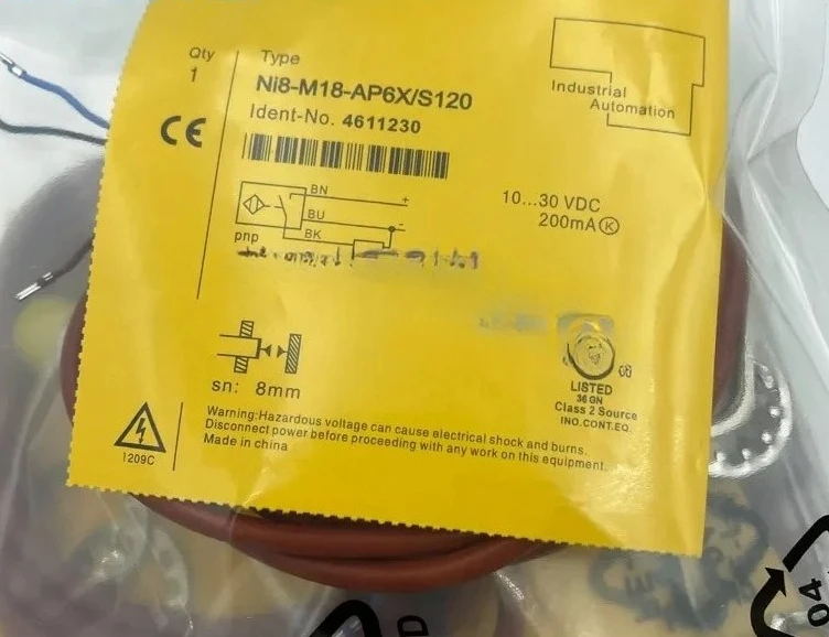

2 шт. Новые бесконтактные датчики Ni8-M18-AP6X / S120