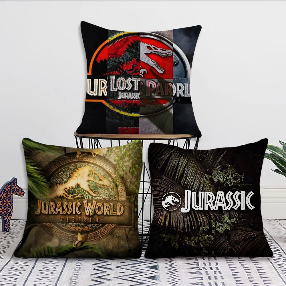 Film J-Jurassic P-ark 2025 Decoration Room Home Sofa living Office Car Nordic Simplicity Pillow Cover