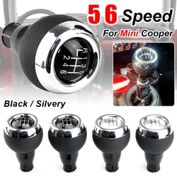 6 Speed Gear Stick Shift Shifter Knob Head 1.5cm Fit For Mini Cooper R55 R56 R57 R58 R59 F55 F56 F54 F57 ONE D