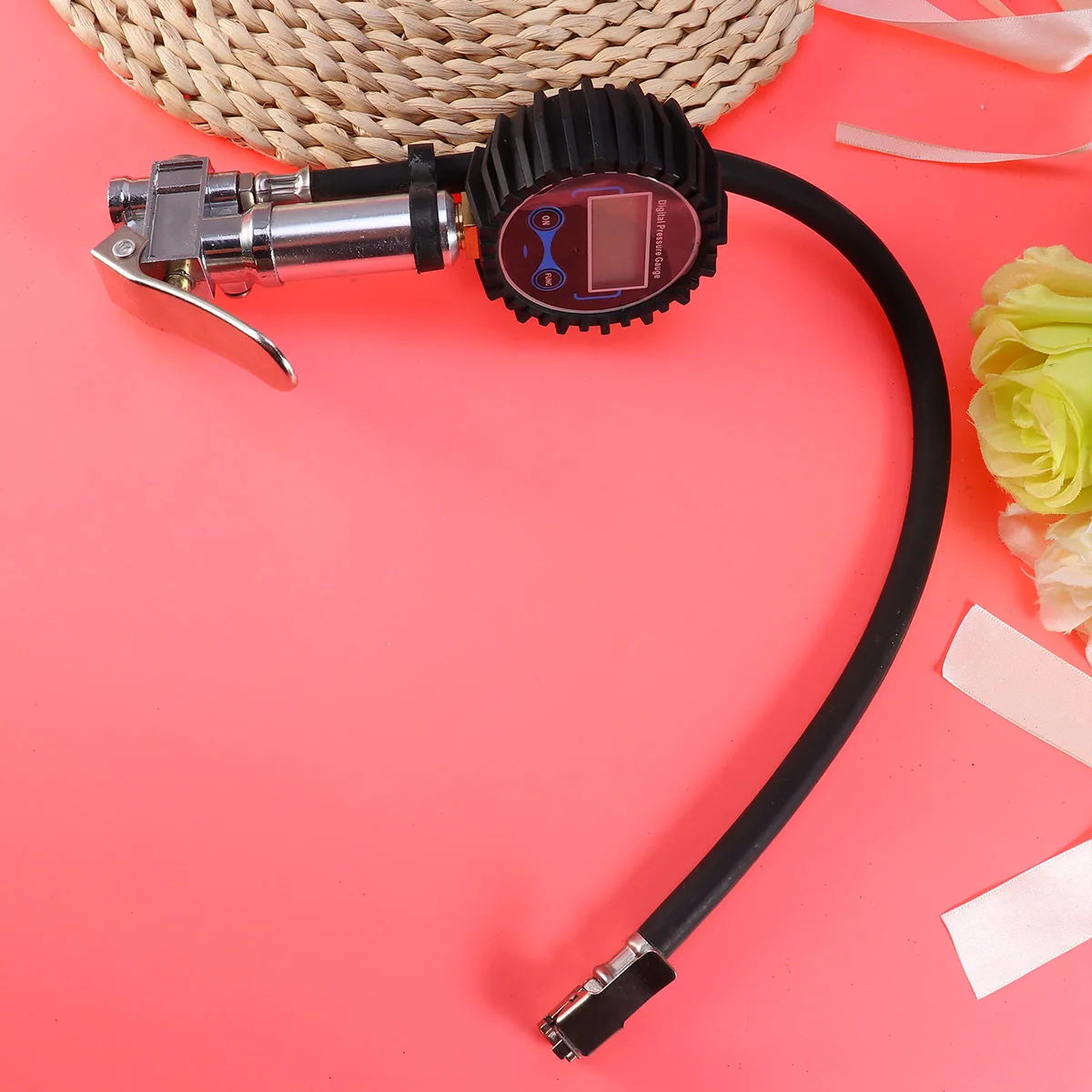 

Tire Pressure Gauge Heavy Duty Pressure Gauge For Tires Lcd Led Backlight Car Suv Truck Motorcycle Bicycle Vehicle