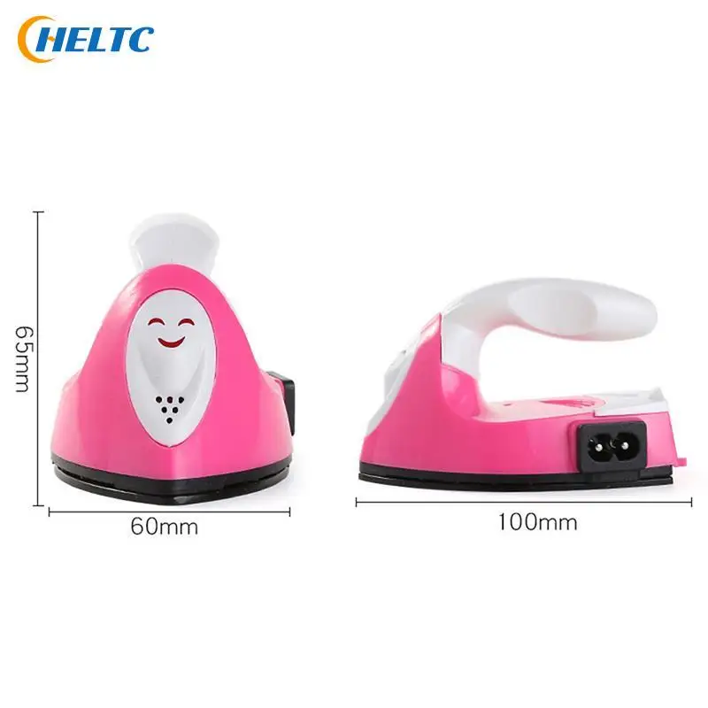 1PCS Mini Craft Iron Electric Iron Portable Handy Heat Press Diy Small Iron For Ironing Clothes Laundry Appliances EU/US Plug