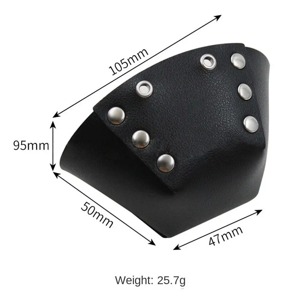 New PU Leather Roller Skate Toe Caps 5 Colors 105*50mm Roller Skating Cap Skate Toe Guards Roller Skate Parts view 6