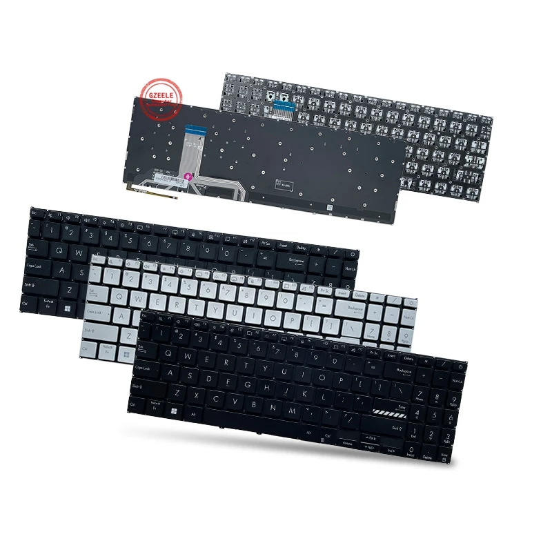 Klawiatura RU/US do ASUS Vivobook P1562CV X1603/Z/ZA K6602Z M1503Q M1603Q M1605X X1503ZA X1605V X1502/ZA/VA M1502 B1502/CBA