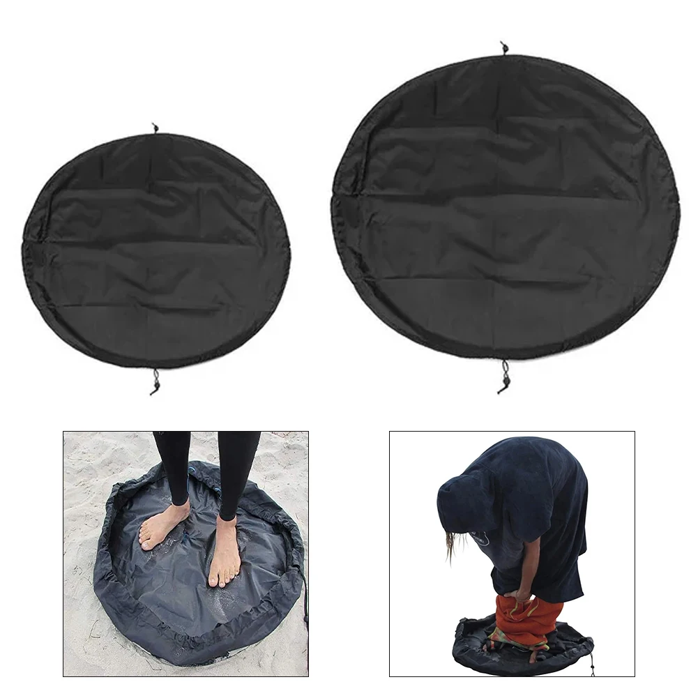 방수 수영 잠수복 교체 매트, 해변 모래 방지 의류, 운반 가방 보관, 다이빙 서핑 의류 바, 90 cm, 130cm