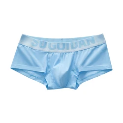 Algodão U convexo bolsa cueca masculina, cuecas sexy de cintura baixa, lingerie erótica, calcinha fina, calcinhas respiráveis, fundos de sono