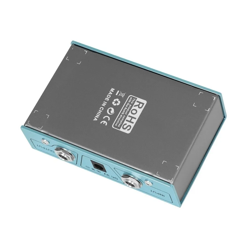 LED Sliders EQ Pedal ±12dB Gain/Attenuation Aluminum alloy Guitar Eq Pedal Independent Controller Button Band Controller