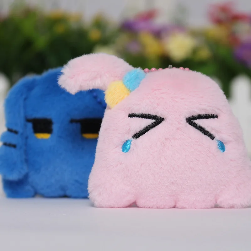 7 سنتيمتر قلادة لطيف هدية للأطفال صديقة لطيف ستار ألعاب من نسيج مخملي دمية صرير مفتاح سلسلة رقيق لينة ألعاب من نسيج مخملي حقيبة الظهر قلادة