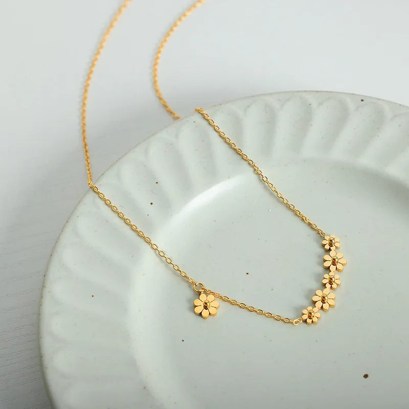 GANPUP Halskette mit Anhänger aus 316L-Edelstahl für Damen, neu, 2025, tägliches Tragen, wasserdichte Halskette, Charm-Schmuck, Geschenkzubehör – Detail 11