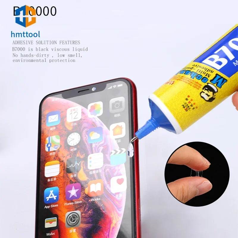 MECHANIC 50ML B7000 E8000 T7000 T9000 T8000 Liquid Adhesive For Mobile Phone LCD Display Touch Screen Repair Glue Adhesive Tools
