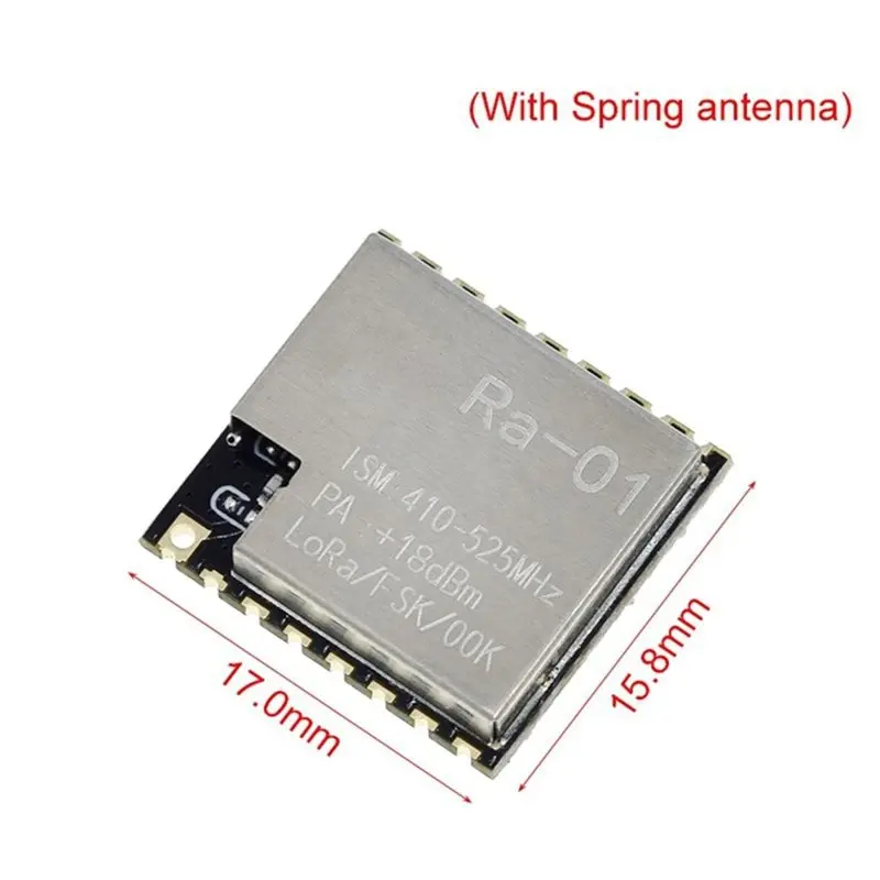 ABGI SPI Interface Ra-01 SX1278 3Pcs 433MHz LoRa Wireless RF Module with Spring Antenna for Arduino