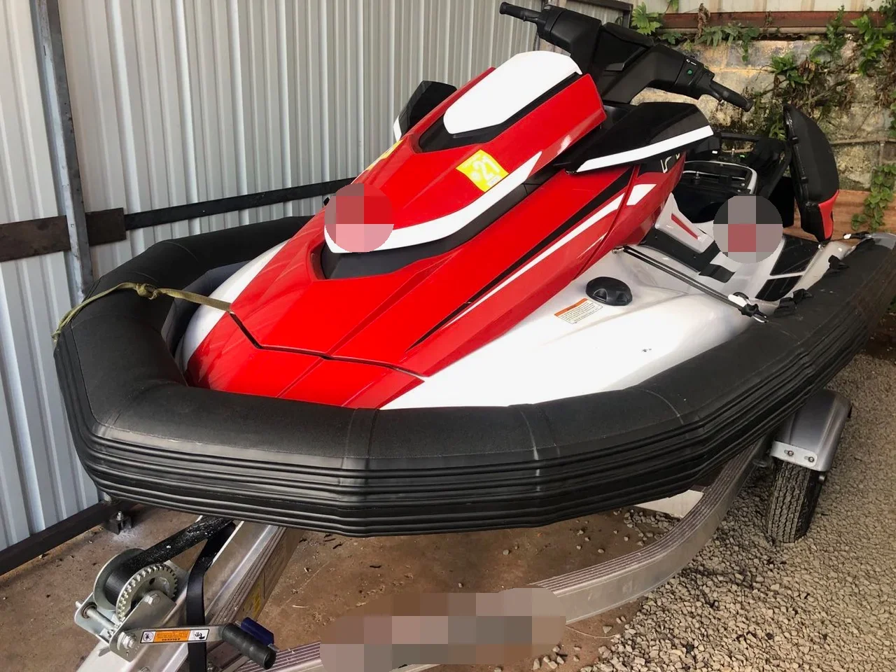 Factory Custom Wholesale Inflatable  Jet Ski Safety Pontoon for Sale