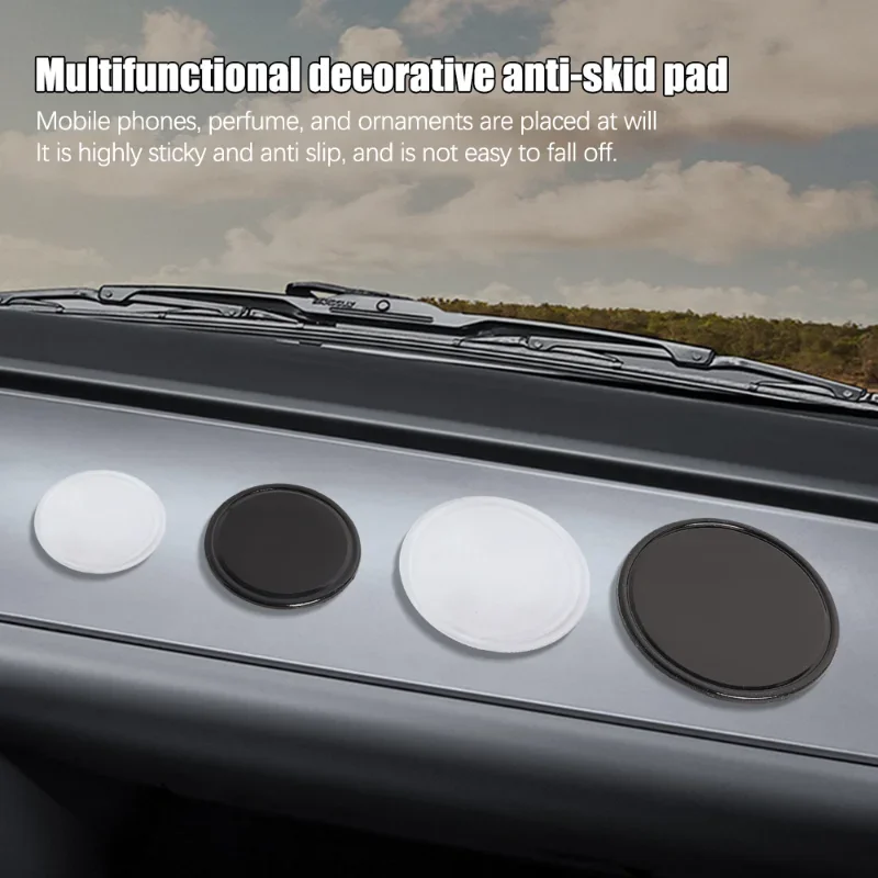 Car Dashboard Anti-Slip Pad Ornaments Fixed Sticky pads Highly Adhesive Non-slip Sticky Pad Auto Interior Accessories
