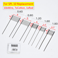 5 Type SPL 10 Resistance Wire 1.0/1.2/0.6/0.8ohm Kit Repair Tool Accessary Parts