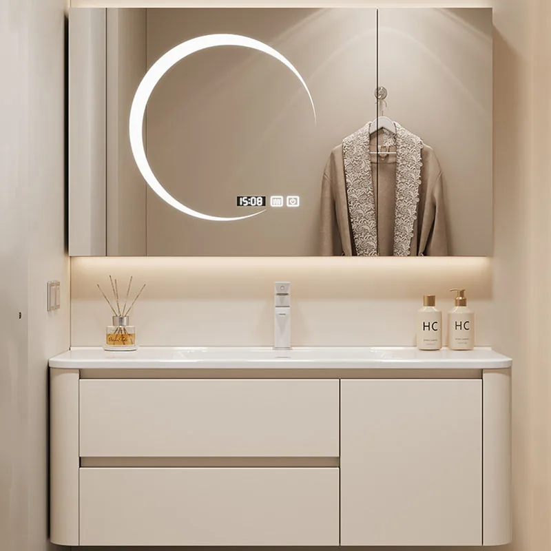 Display Partitions Cupboard Organizer Storage Toilet Space Saver Luxury Modern Bathroom Cabinet Drawers Gabinete Hotel Furniture