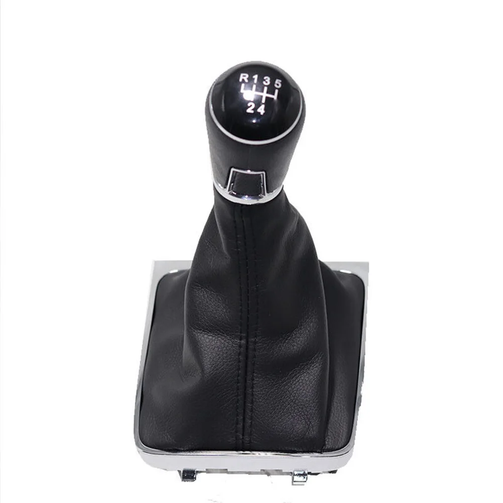 

Gear Shift Knob Gaiter Boot Kit Manual Transmission Gear Shifter Head Compatible For B6 CC 3C R36 Replaces 6R0711113M/N