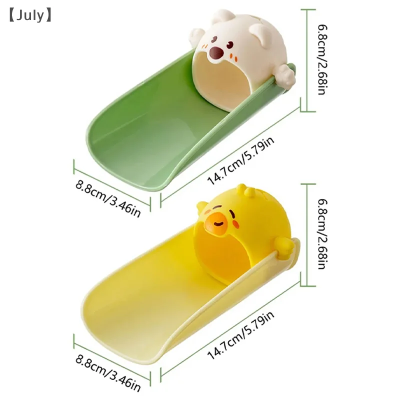 2 pezzi prolunga per rubinetto in silicone a forma di animale rubinetto per assistente acqua per lavaggio a mano per bambini esteso per cucina bagno asilo
