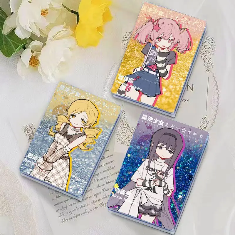 Puella Magi Madoka Magica Tomoe Mami Kaname Madoka Akemi Homura Miki Sayaka Cosplay Acrylic Stand Quicksand Mahjong Toys