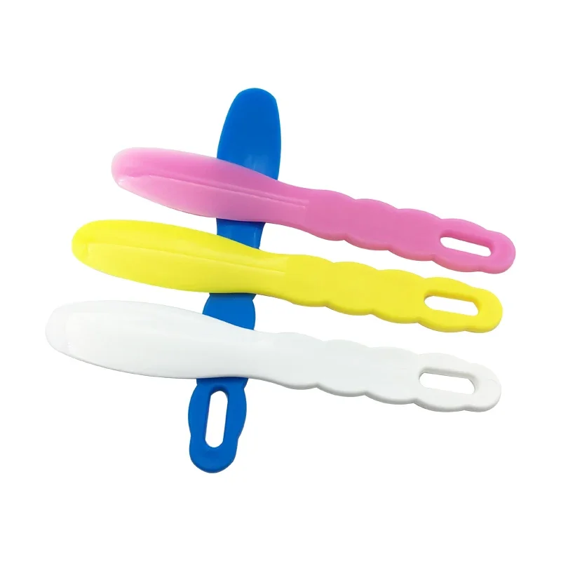 

5Pcs/lot Dental Plastic Mixing Spatula Colorful Mixing Knife for Dentist Cement Powder Mold Materials