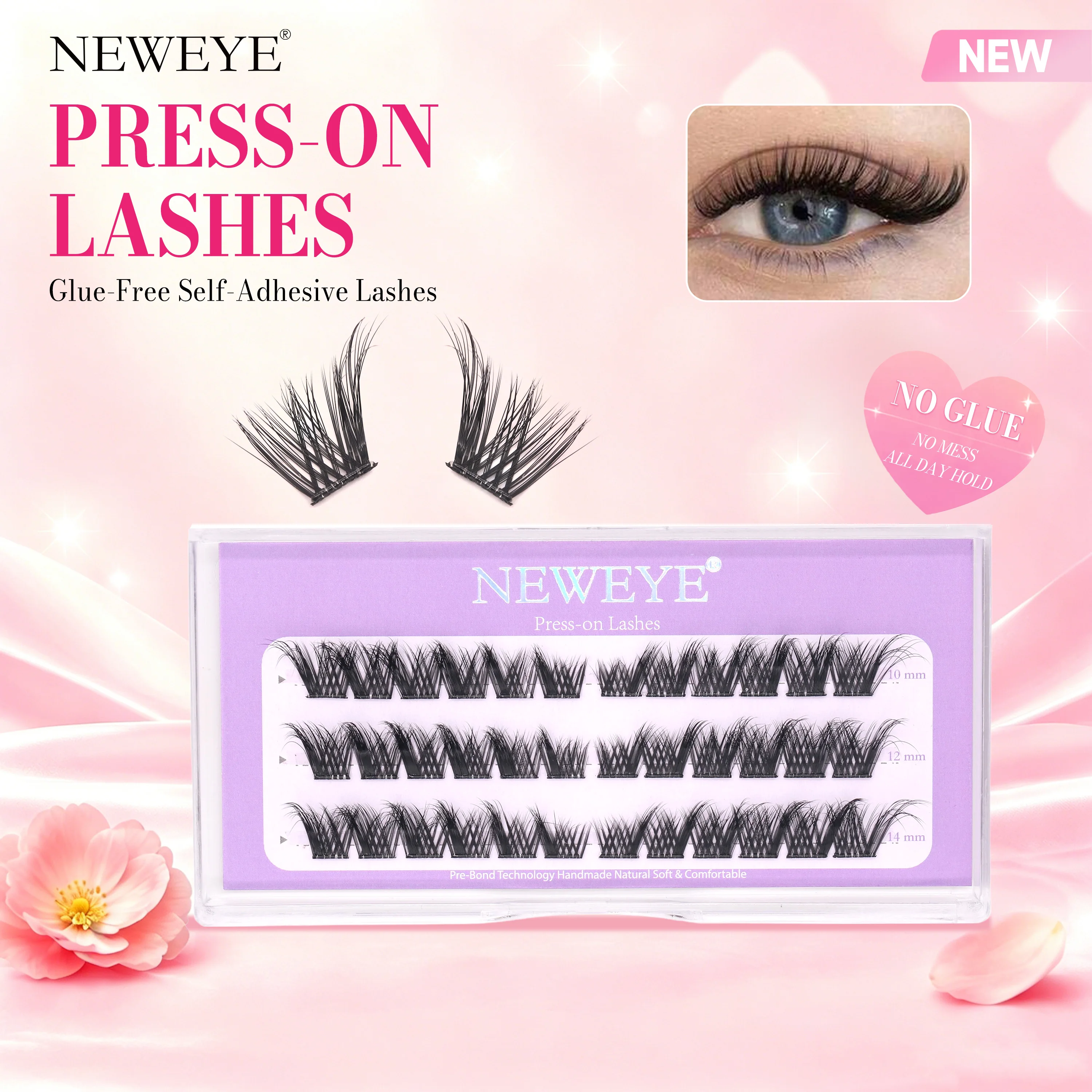 Eyelash Extension No 8 - 도매 개인용 패셔너블한 두껍고 볼륨감 있는