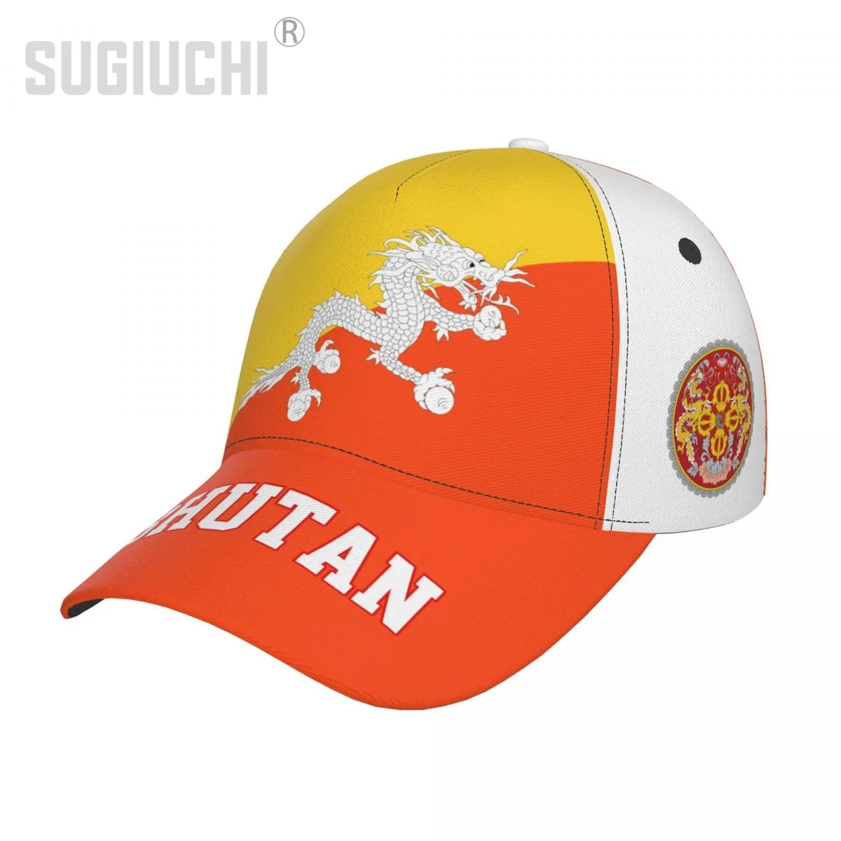 Unisex Bhutan Flag Bhutanese Adult Baseball Cap Patriotic Hat for Baseball Soccer Fans Men Women