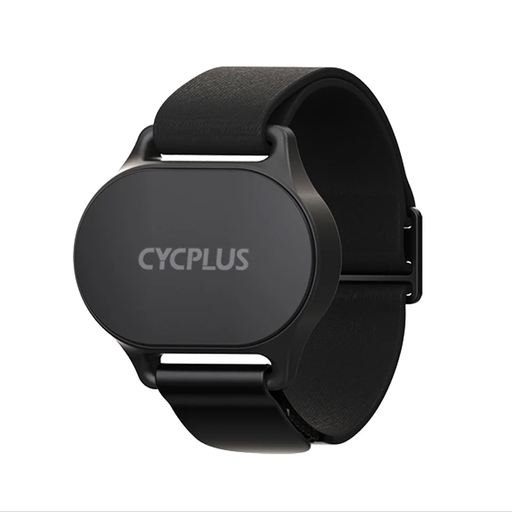 CYCPLUS 심박수 센서 암밴드 손목 벨트, 블루투스 ANT + 피트니스 모니터, Garmin Wahoo GPS 자전거 컴퓨터용