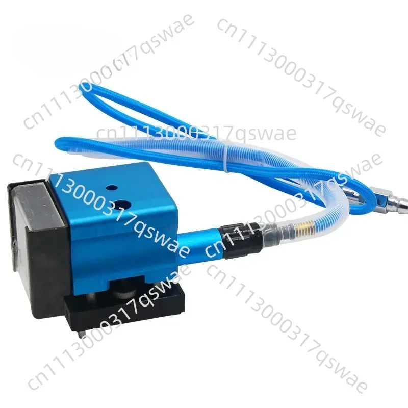Steel flat die hand operated pneumatic angle grinder YMG-0950, adjustable width and depth