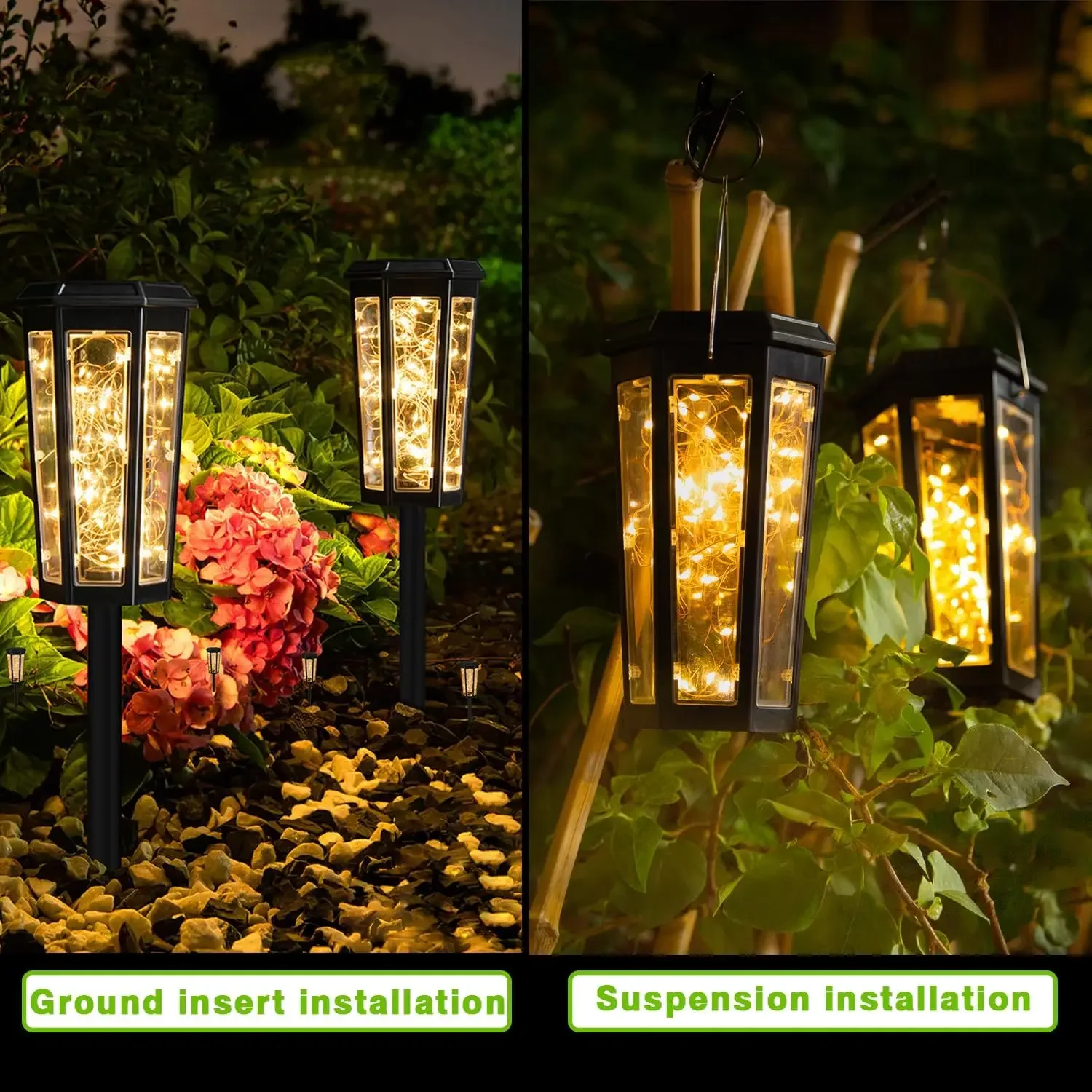 Outdoor Solar Pathway Lights, outdoor solar landscape light, solar filament LED, automatic on/off for courtyard garden lawn