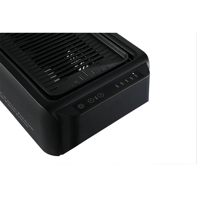 Compact Electric Smokeless Grill & Air Crisp Roaster Multi‑Functional Home Kitchen Cooking Appliance