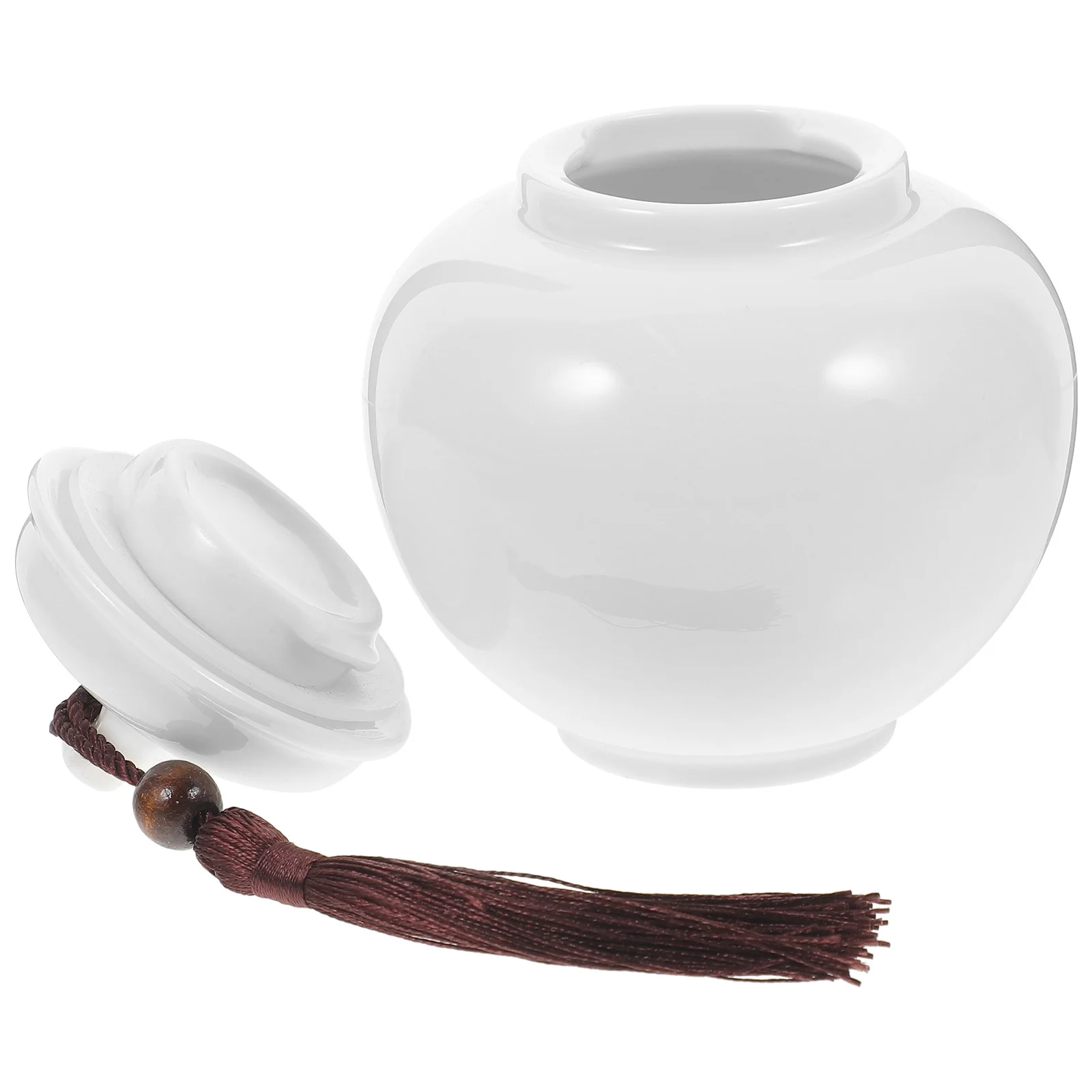 

Large Capacity 600Ml Ceramic Honey Jar Airtight Food Storage Jar Tea Leaf Candy Holder Kitchen Container Porcelain Honey Pot