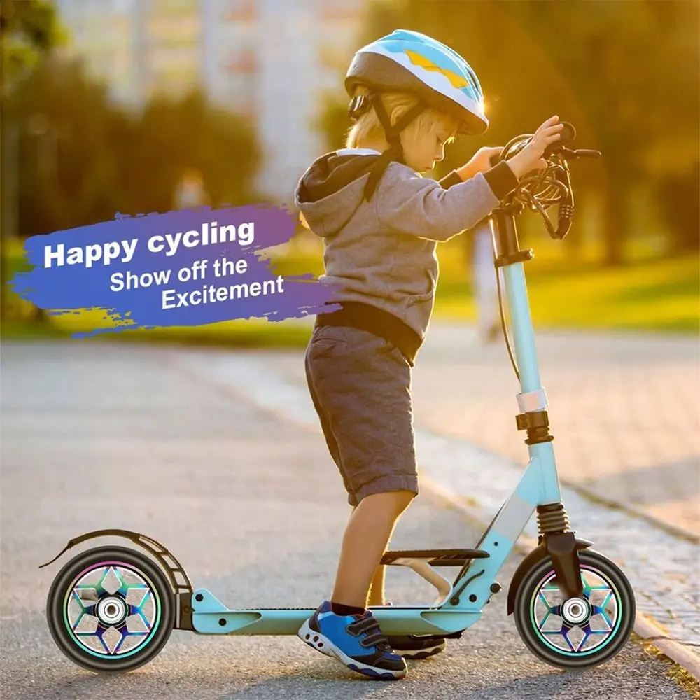 

Silent 110mm Scooter Wheels Thick Colorful Pu Wheel Replacement With Bearings Stable Stunt Scooter Wheels Adults