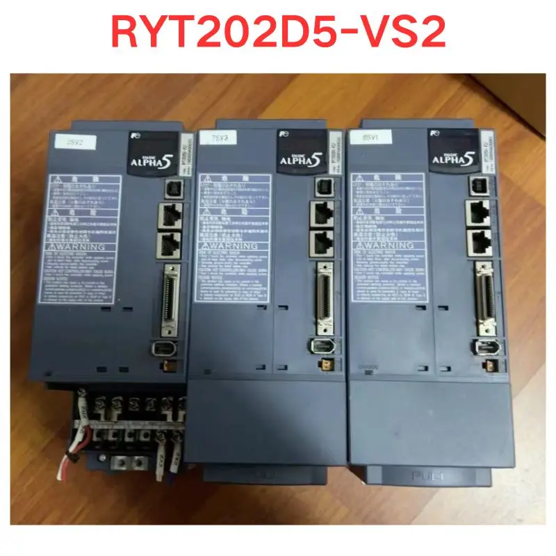 Used RYT202D5-VS2 Servo driver Function check OK