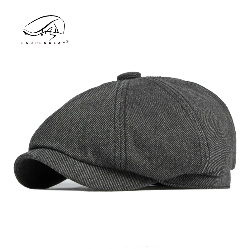

2022 Spring Summer Autumn New Cotton Men's Octagonal Cap British Retro Simple Light Board Peaked Cap Newsboy Cap Women