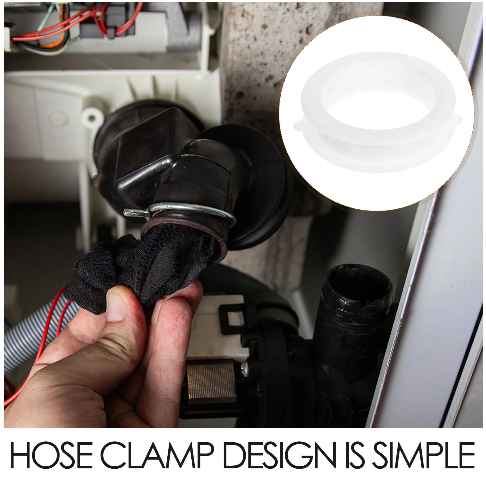 

10 шт. уплотнительное кольцо, водонепроницаемая декоративная крышка для труб, кухня, ванная комната, крышка для трубы с подогревом воды, пластиковый кабель с воротником радиатора