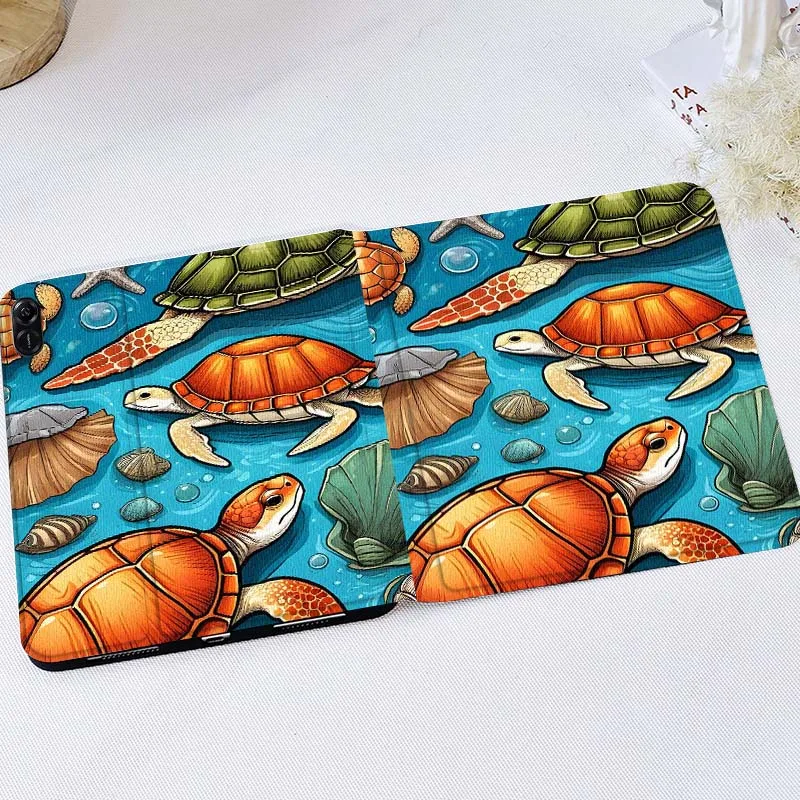 Ocean Turtle Anime For Huawei MatePad M5 T5 SE 11 Pro Honor Tab 5 V7 V8 X9 GT 10.1 10.8 Inch Tablet Case