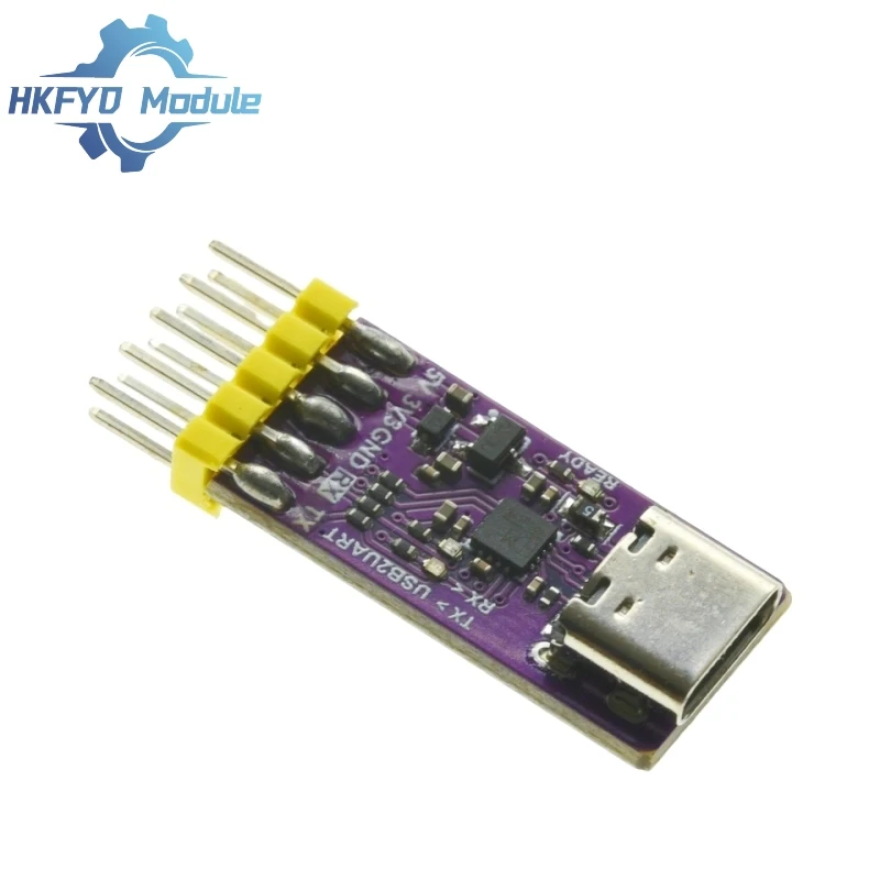 1-10PCS CH343P USB To Serial Port Module 6Mbps 5V3.3V TTL UART CH343 Debugging Burning Downloading Type-C Switch Instead CH340