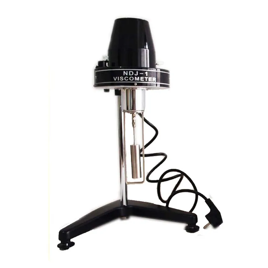 Laboratory High Accuracy Viscometer Paint Adhesive Cosmetics Detergent Fluid Digital Rotational Viscometer Viscosity Meter 220V