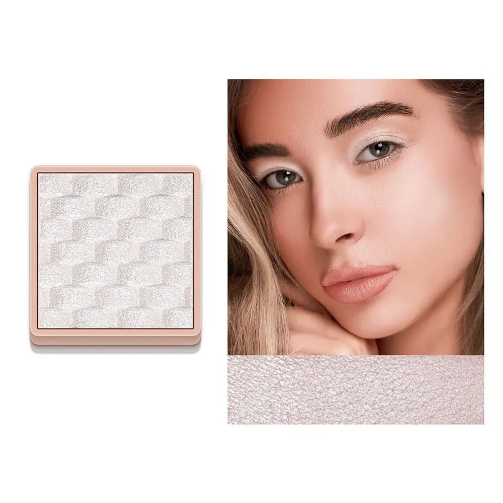 

8 Color Eyeshadow Palette Pearlescent Sweat-Proof Shiny Crystal Eyeshadow Blendable Low Saturation Makeup Palette Party Makeup