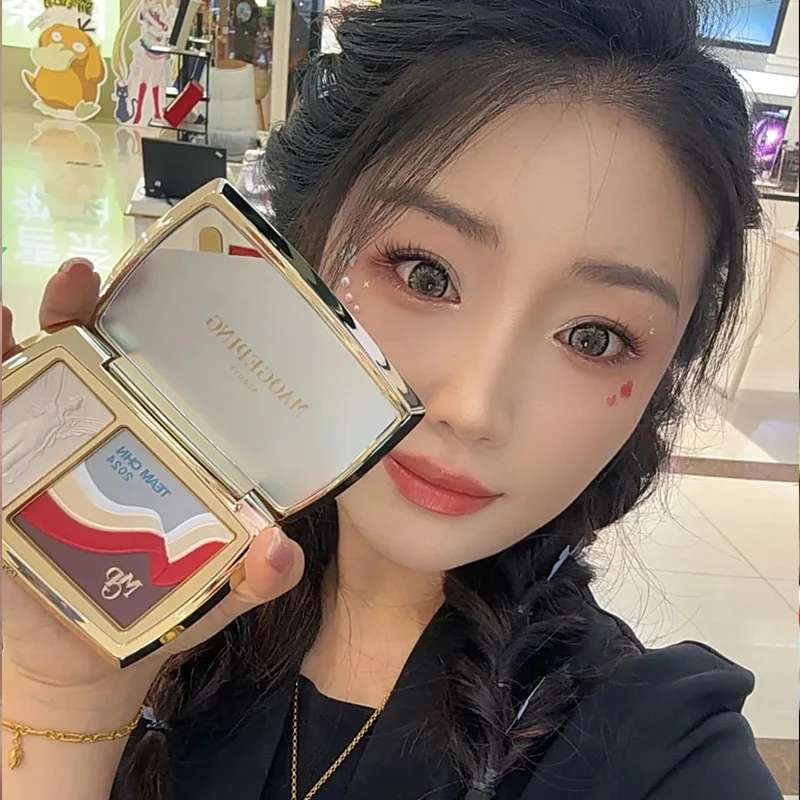 

New Product Shengcai Light Art Eye Color Plate Eyeshadow Limited Gift
