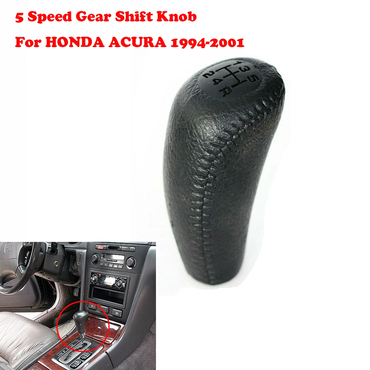 

5 Speed Gear Shift Knob Dust Cover For HONDA ACURA 1994-2001 INTEGRA 54102-ST7-003ZA