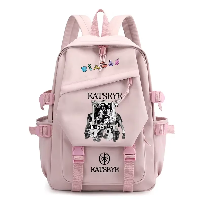 Kpop Girl Group Photo Print Men Women Backpack Large Capacity Student Travel Daypack Funny Street Trend Youth Backpack Bags