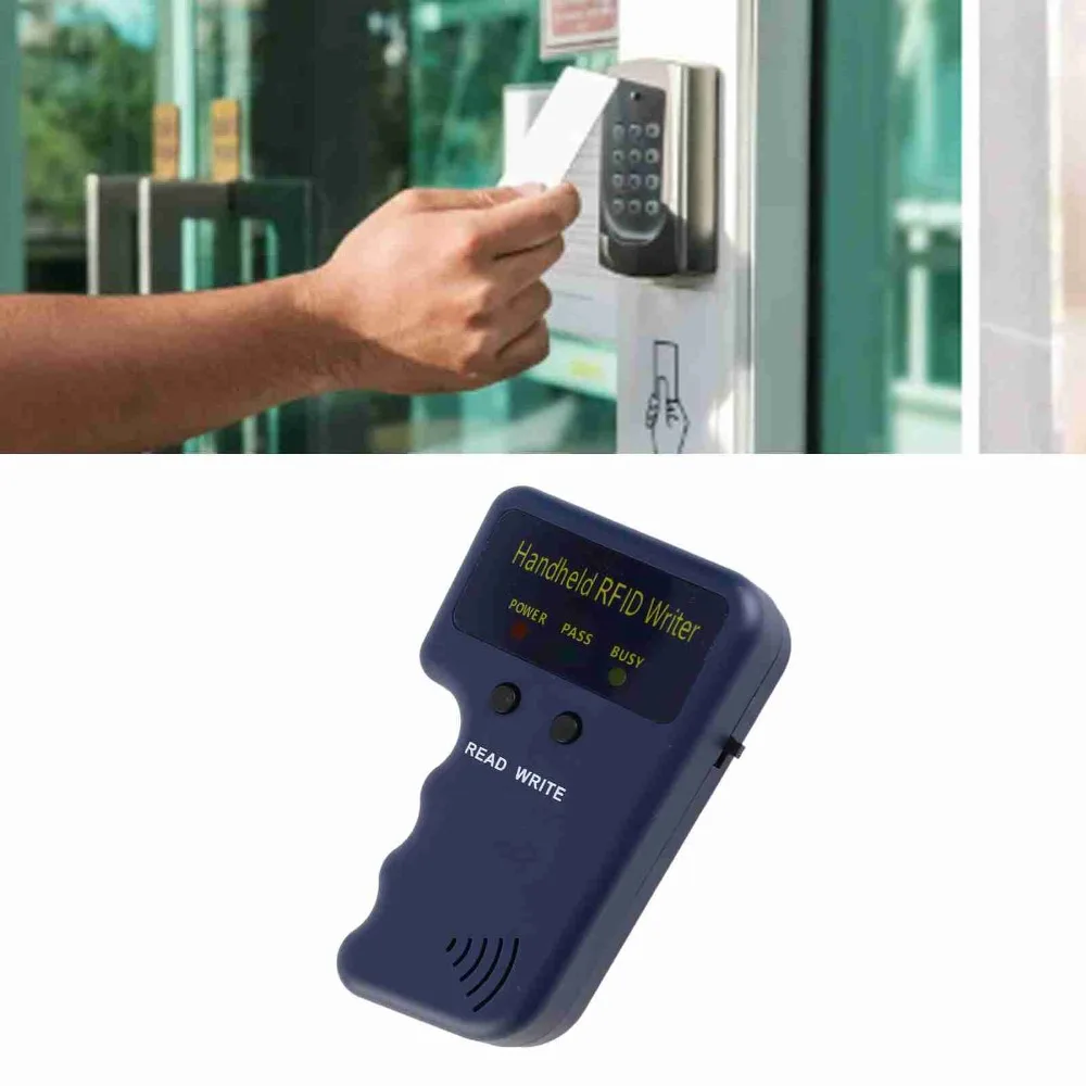 125 kHz Frequenz-Handheld-Kartenkopierer, Handleser, Schreibfunktion, Smartcard-Duplikator für T5577 oder EM4305