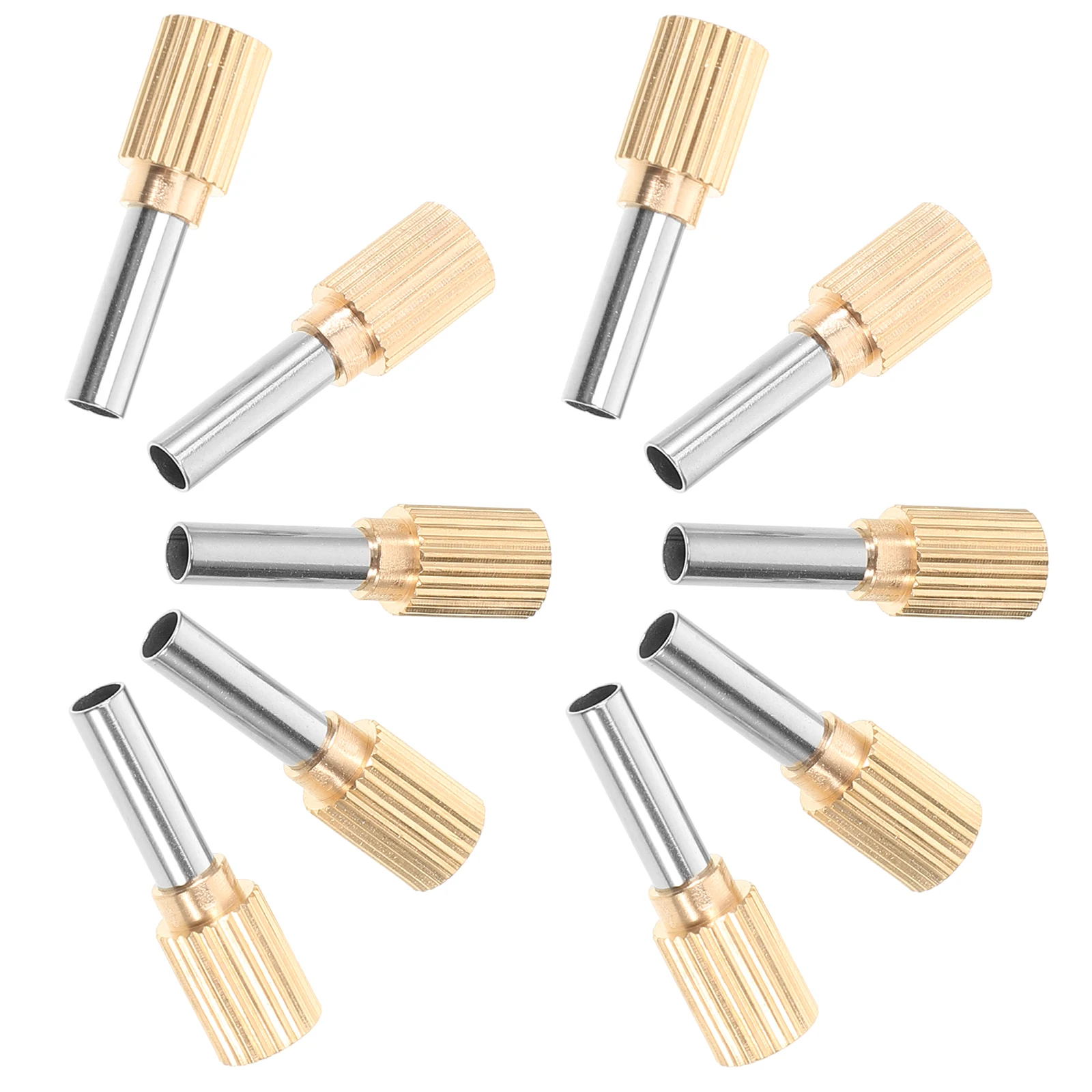 

10pcs Caulking Tips Stainless Steel Glue Nozzle Precision Grout Tool Reusable Sealant Extended Home Kitchen Bathroom