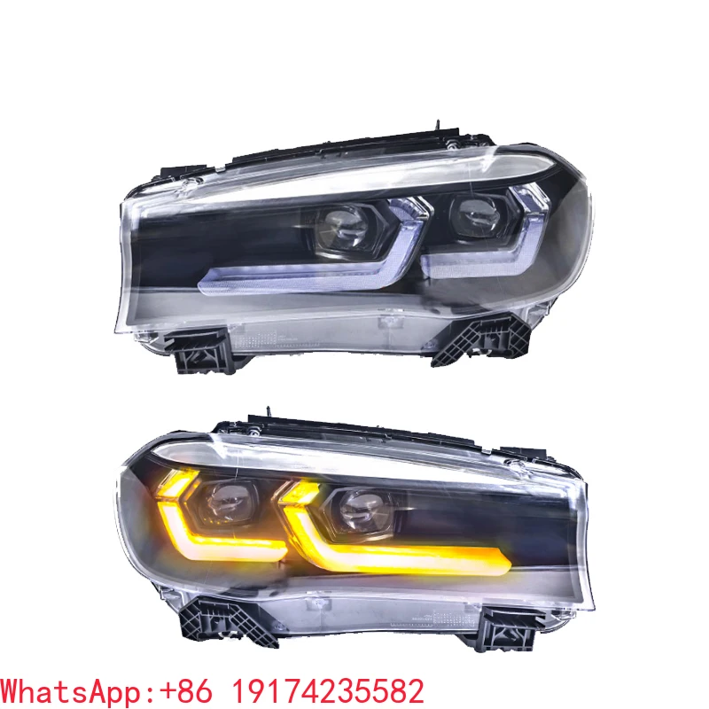 

Для фар X5 F15 2014-2018 X5 F15 в сборе, светодиодный головной фонарь с автомобильными аксессуарами