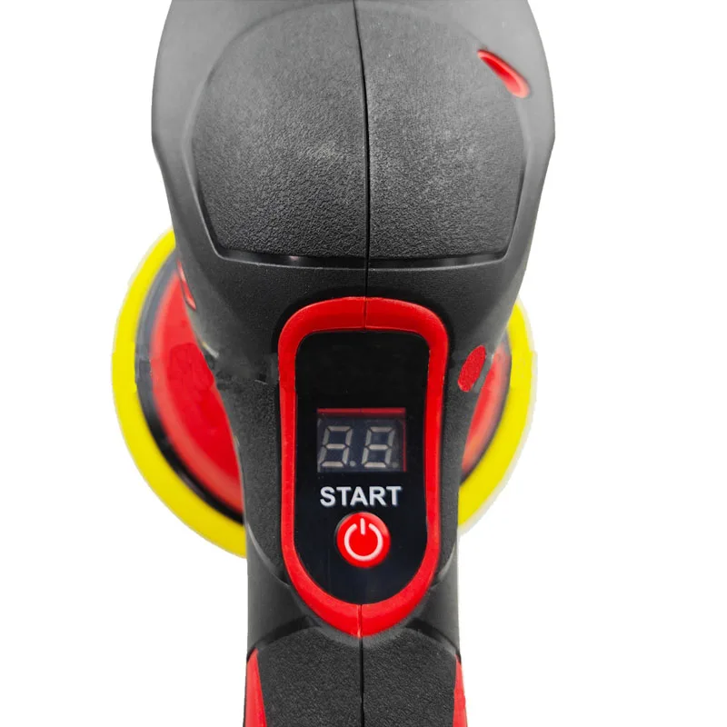 Fit for Milwaukee 18V Battery Cordless Car Polisher 8 Gears Electric Auto Polishing Machine Waxing Sanding Sealing Power Tools view 6