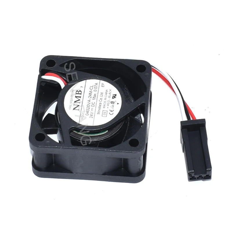 

Original For NMB 04020VA-24M-CL 24V 0.07A 4020 4CM 40*40*20mm Three Wires Square Cooling Fan