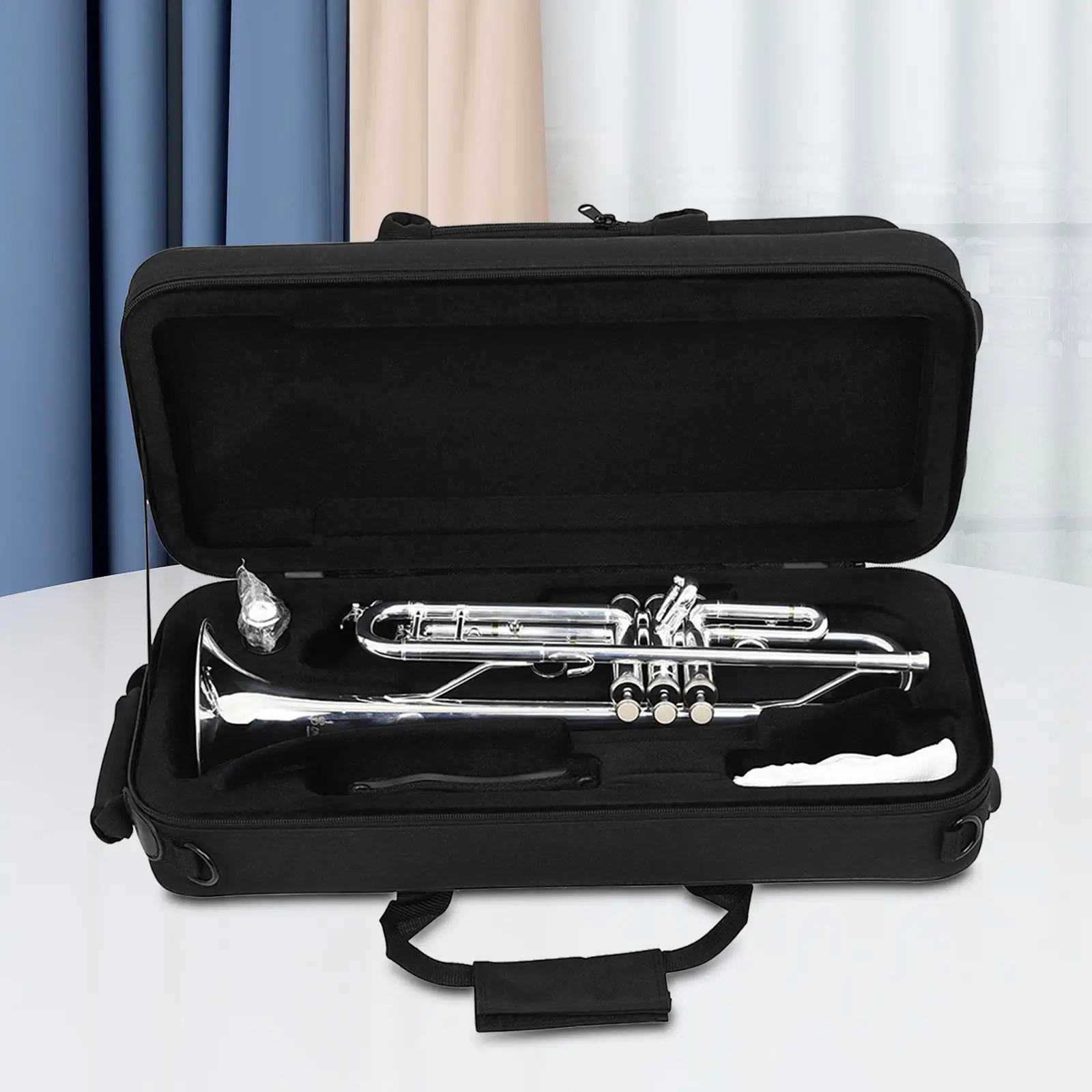 

Trumpet Carrying Bag for Musicians, Backpack for Stage and Travel