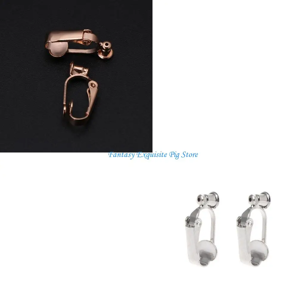 مشبك أمان مضاد للحساسية على سدادات حلقة الأذن التي يمكنك صنعها بنفسك لتحويل أي مسامير #1