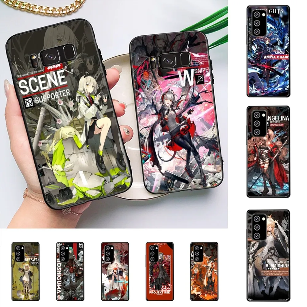 Arknights Game Phone Case For Samsung J 7 plus 7core J7 neo J6 plus prime J6 Mobile Cover