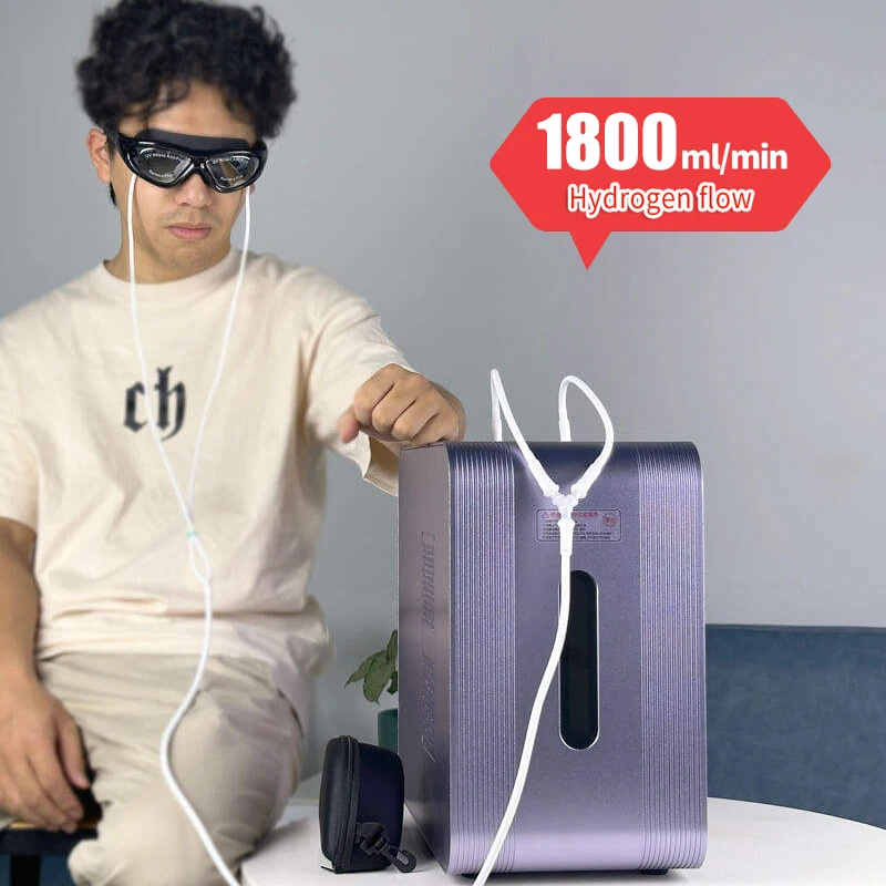 

Home Clinic Hydrotherapy Generator Machine Browns Gas Generator 99.99% Purity Hydrogen Inhalation Machine for Breathing