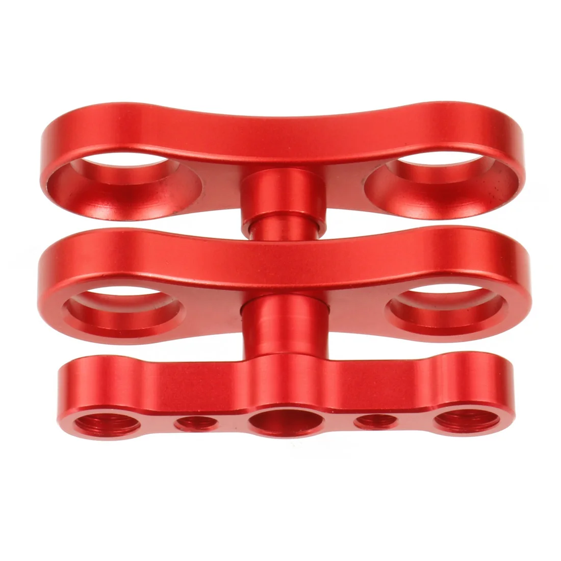 2 stücke Tauchen 1 zoll Ball Clamp Anti-Drop Stativ Schmetterling Clip Joint 1/4 3/8 Halterung für Gopro 13 insta360 X4 Licht Taschenlampe Halterung – Detail 15